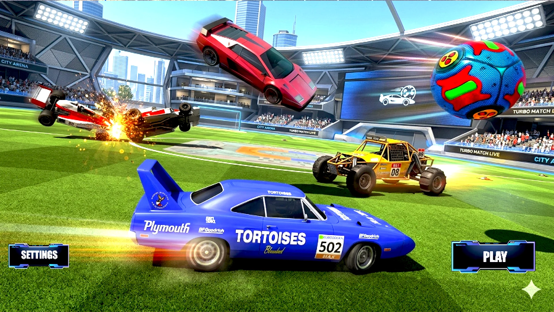 Rocket Soccer Ball: Car League screenshot